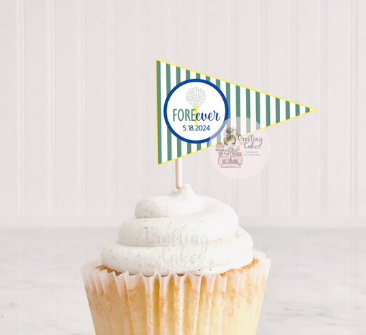 FOREever Cupcake Toppers